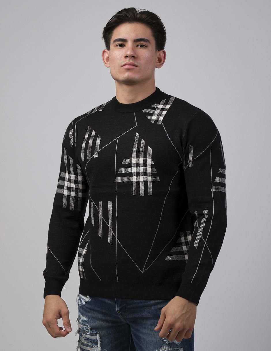 Suéter cuello redondo para hombre
