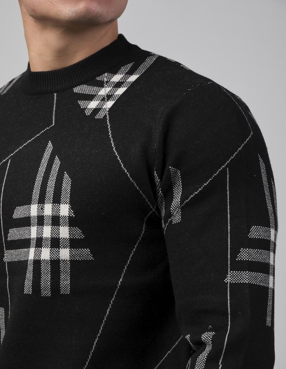 Suéter cuello redondo para hombre 4