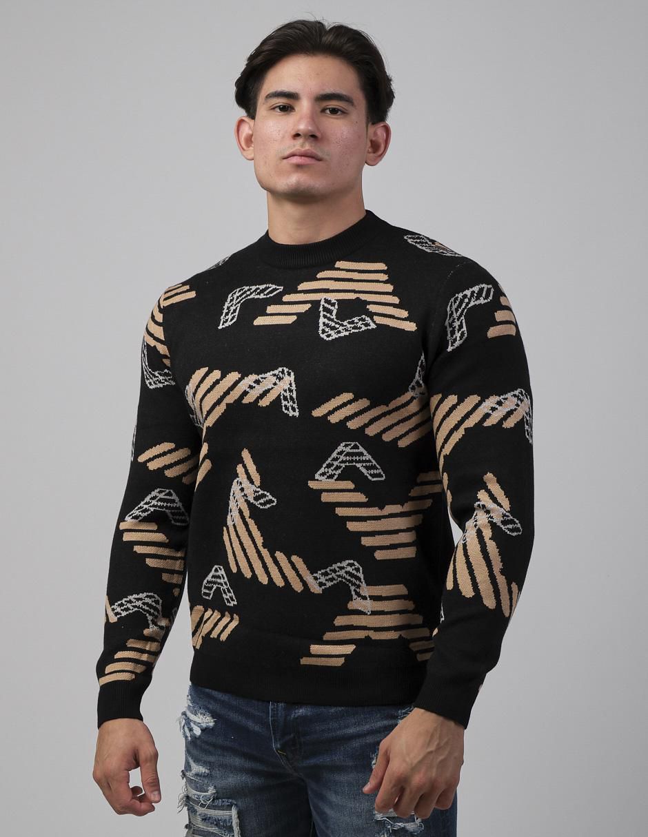 Suéter cuello redondo para hombre