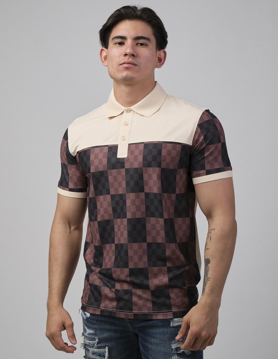 Playera tipo polo para hombre
