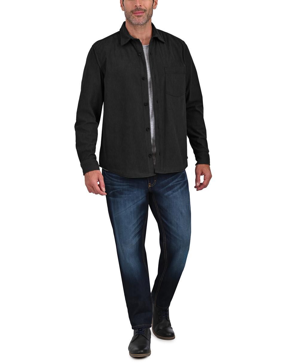 "camisa/sobrecamisa" casual yale "de" (si aplica) poliéster "manga" larga "para hombre"