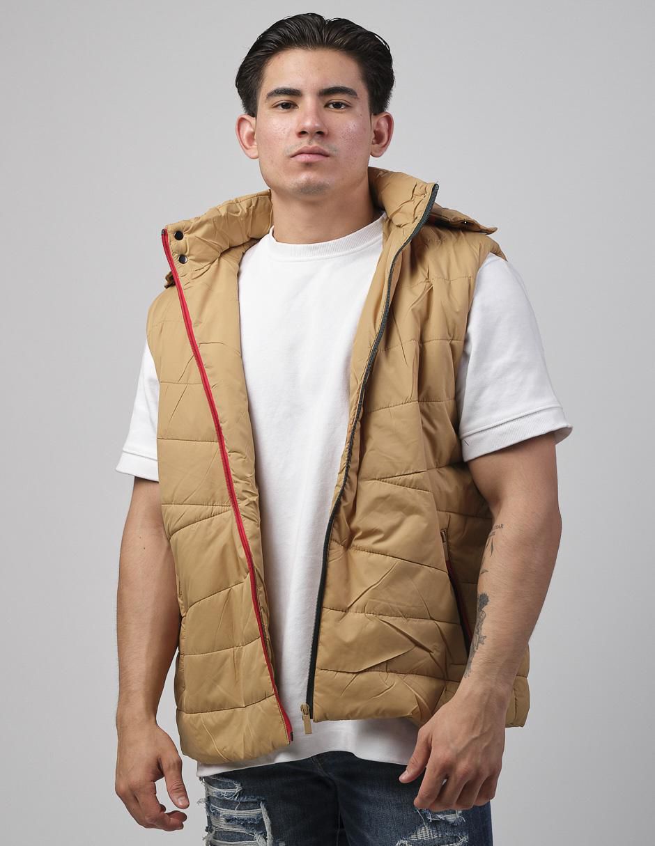 Chaleco con capucha para hombre 1
