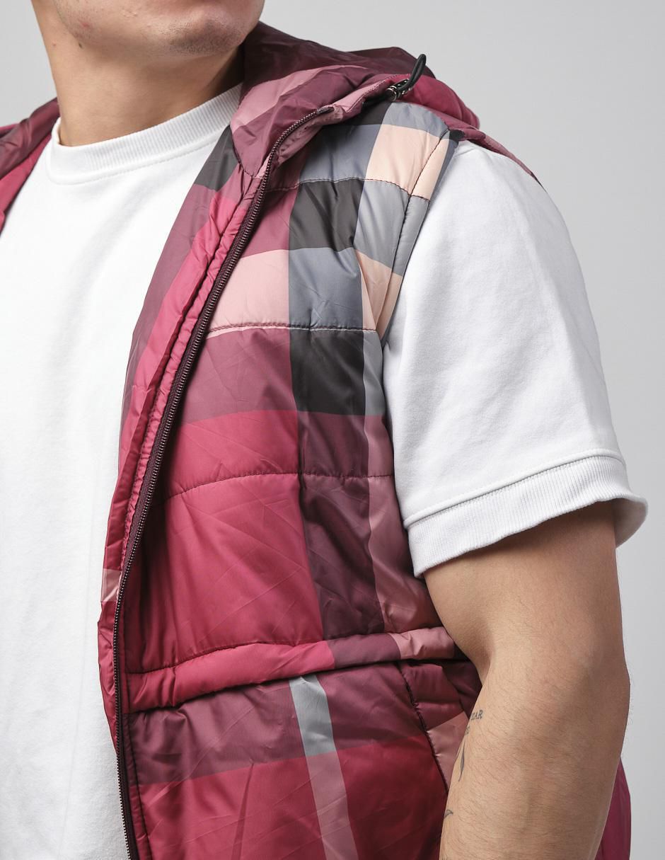 Chaleco con capucha para hombre 4