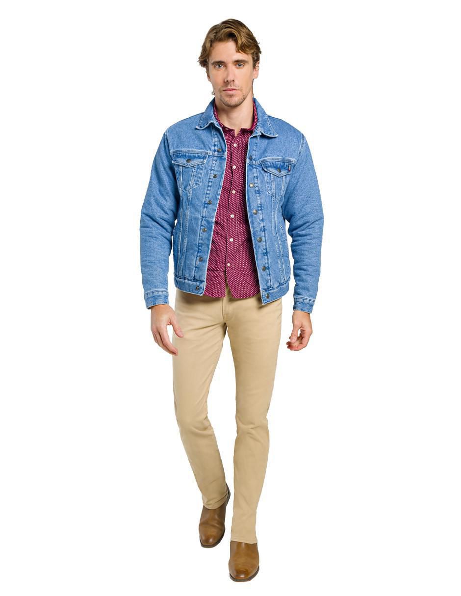 Pantalón slim de algodón para hombre 3