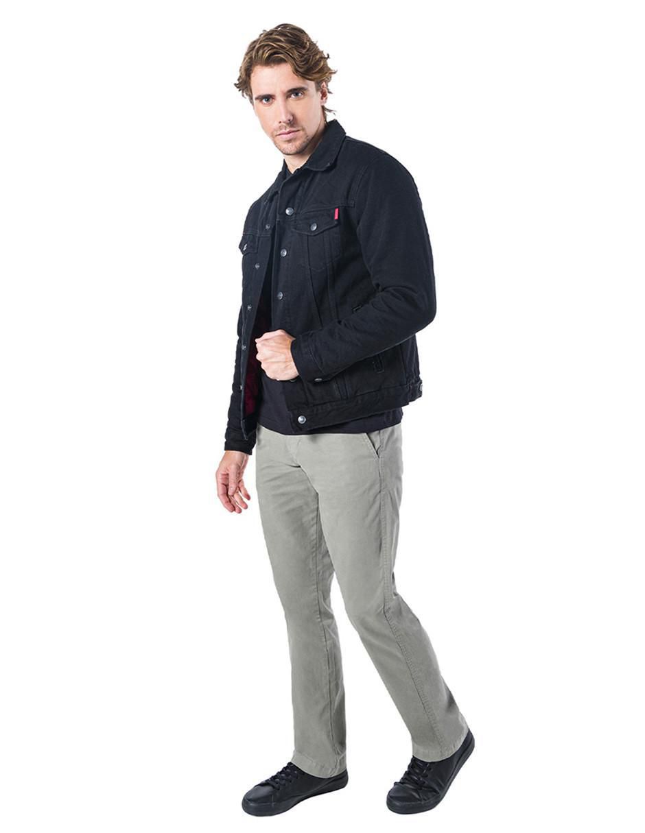 Chamarra casual con bolsillos para hombre 3