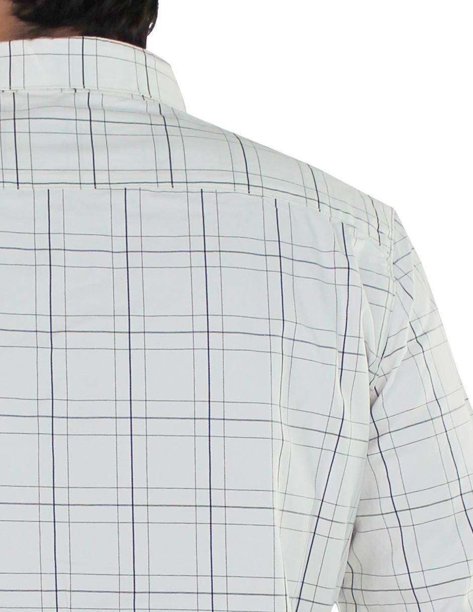 Camisa casual de algodón manga larga para hombre 8
