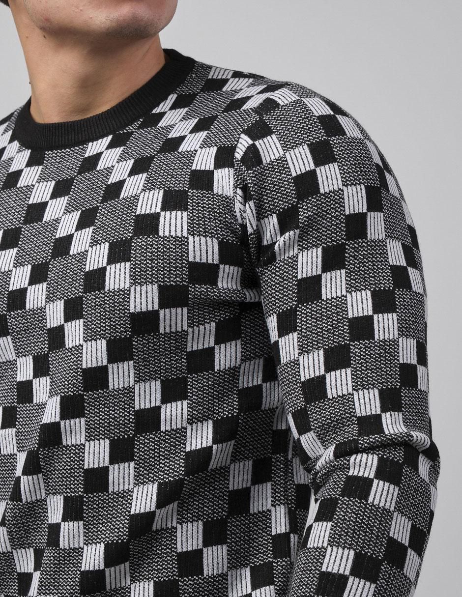 Suéter cuello redondo para hombre 2