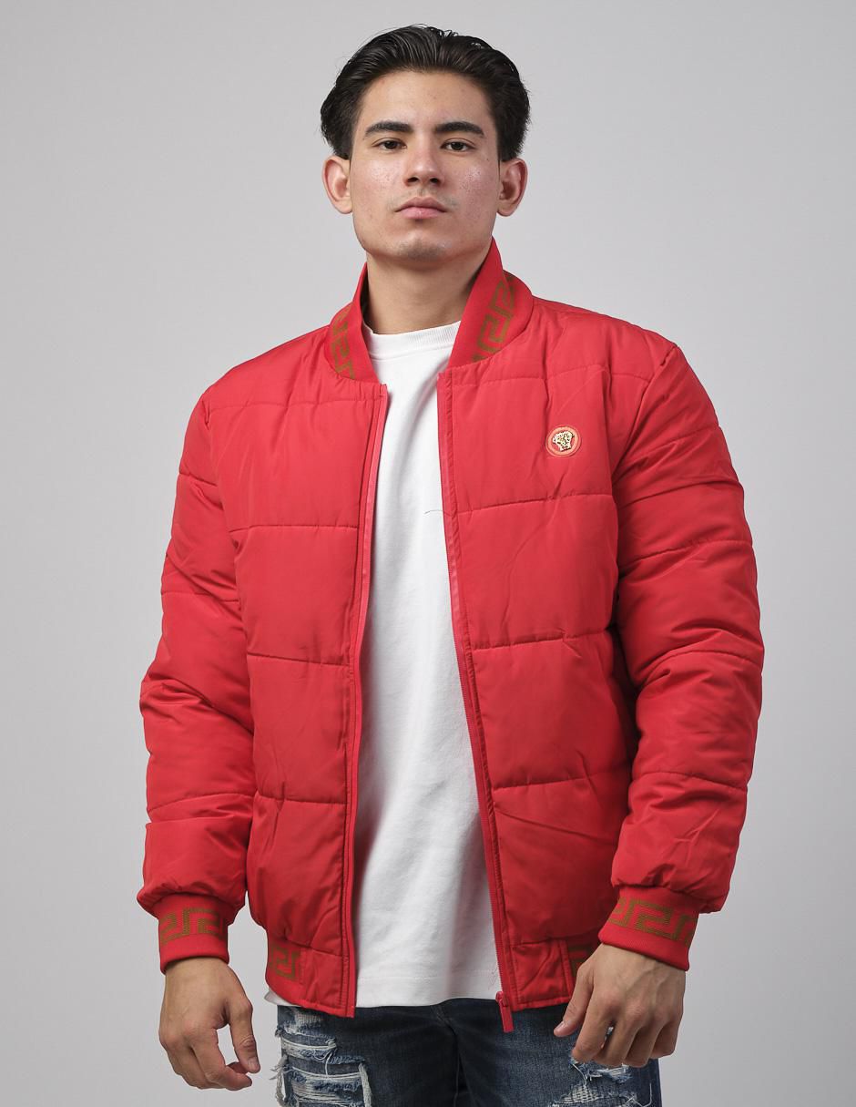 Chamarra Casual Chamarra Roja Suburbia Chamarra Xl Chamarra De