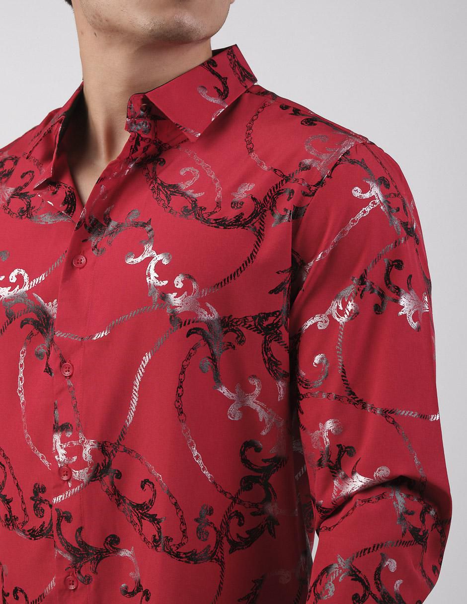 Camisa casual de algodón manga larga para hombre 2