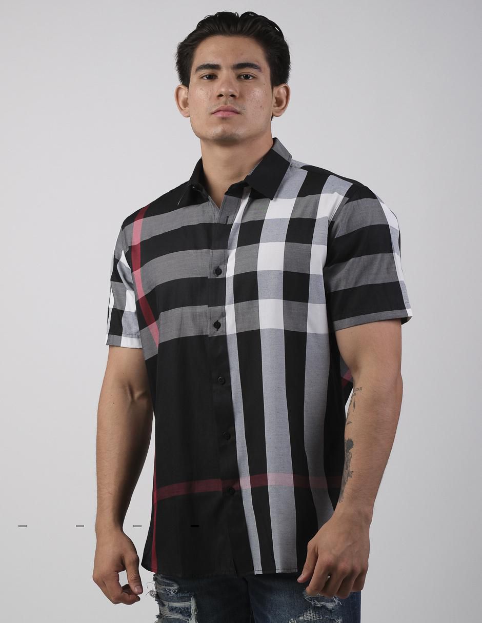 Camisa casual manga corta para hombre Camisa casual manga corta para hombre