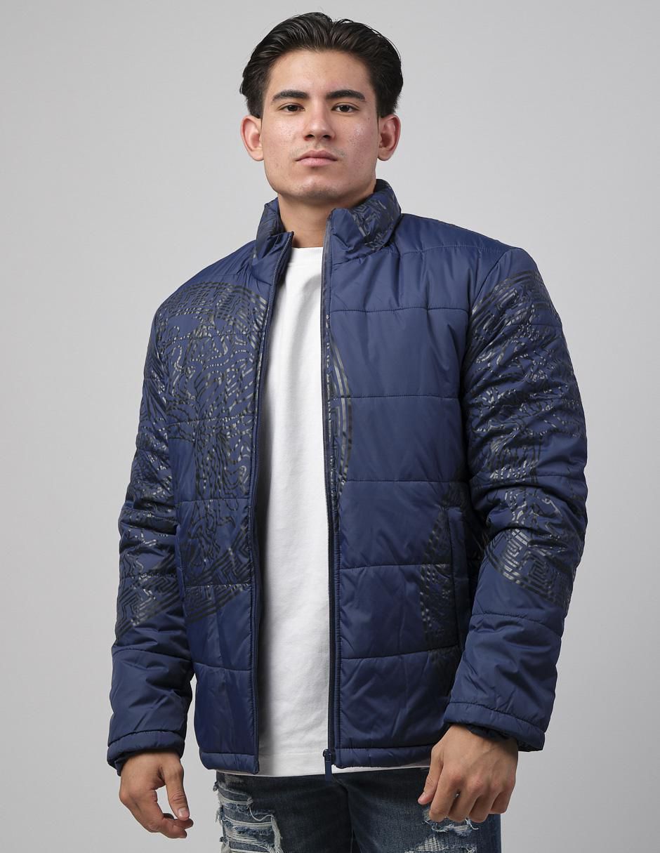 Chamarra casual con bolsillos para hombre Chamarra casual con bolsillos para hombre
