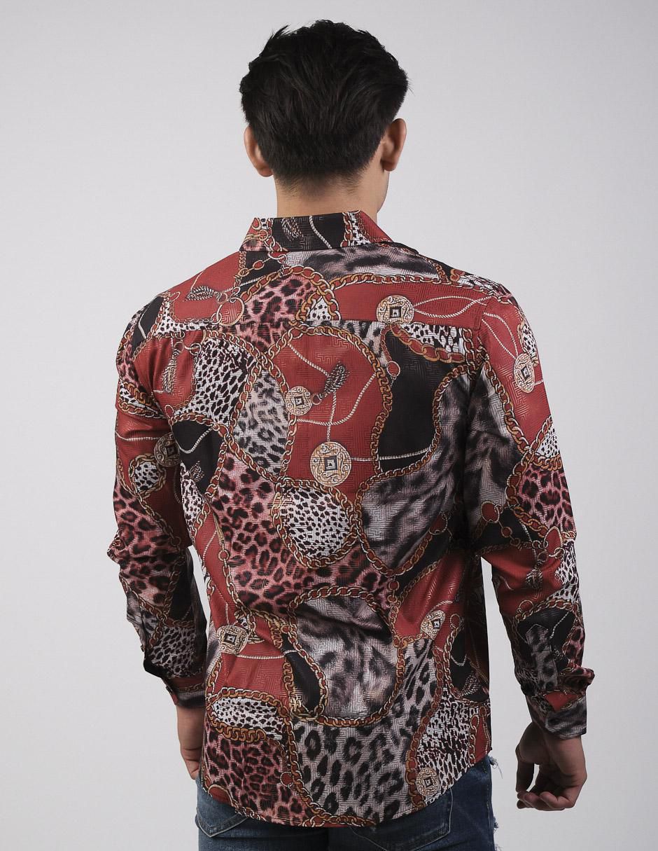 Camisa casual manga larga para hombre 2