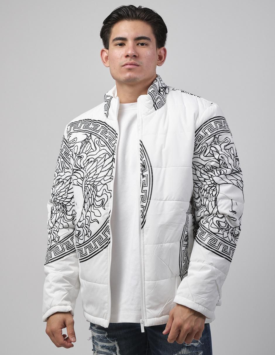 Chamarra casual con bolsillos para hombre Chamarra casual con bolsillos para hombre