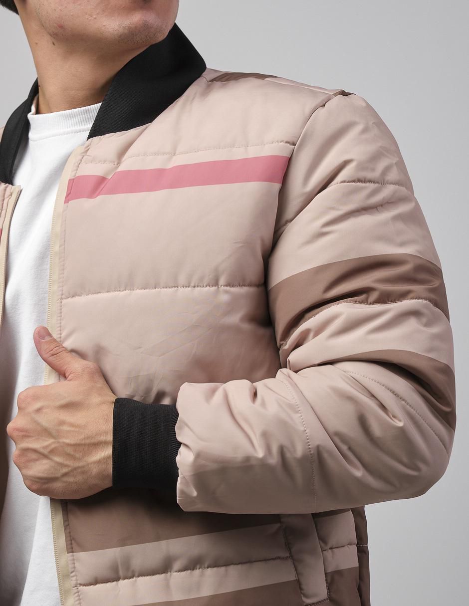 "chamarra" casual moderno no "de" poliéster sin diseño "para hombre"