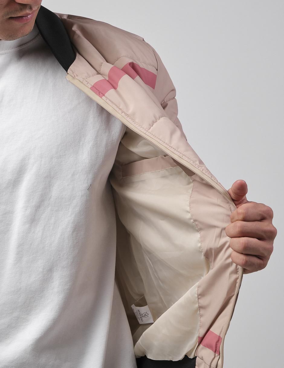 "chamarra" casual moderno no "de" poliéster sin diseño "para hombre"