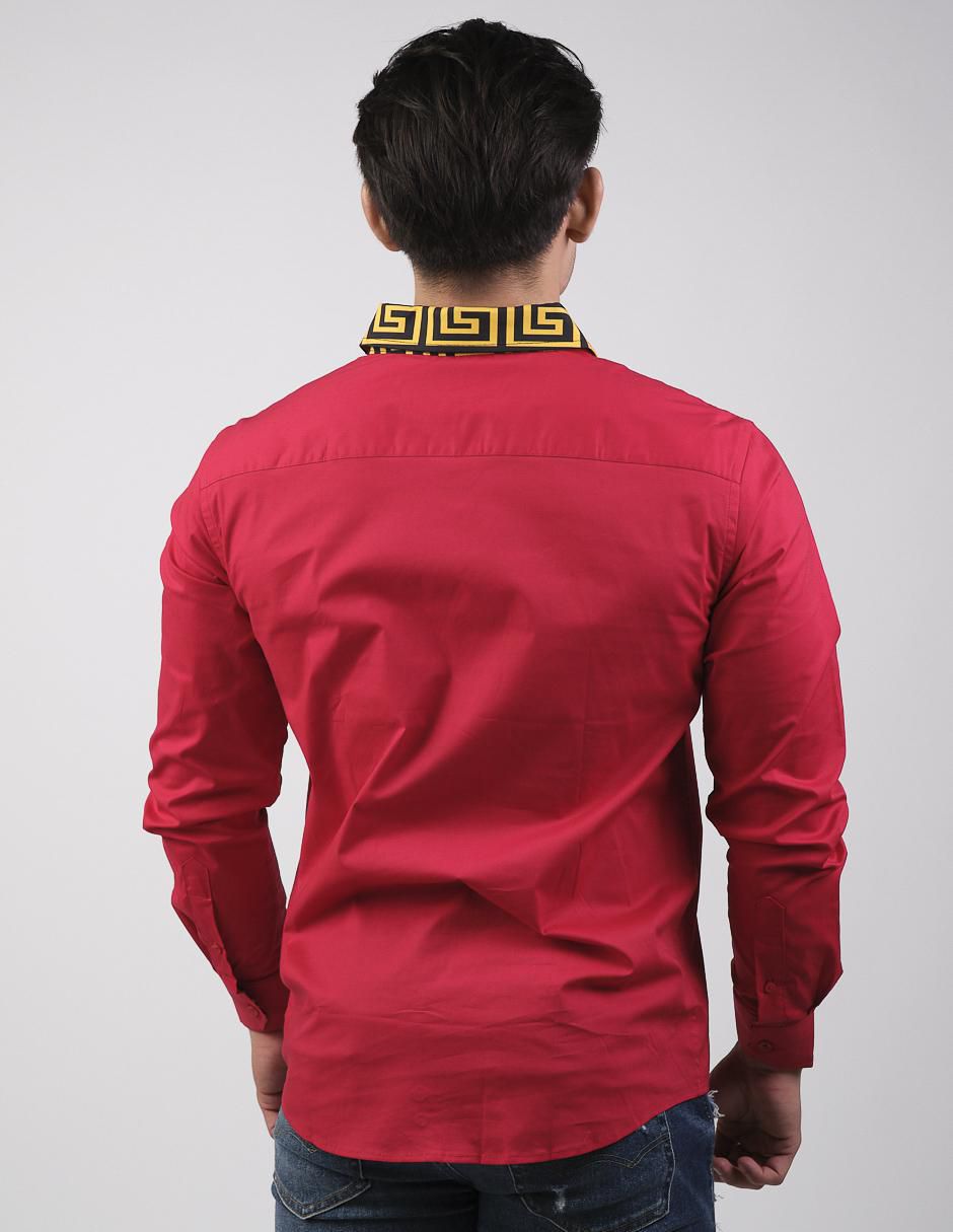 Camisa casual de algodón manga larga para hombre 3