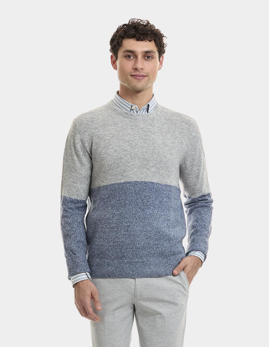 Suéter cuello redondo para hombre