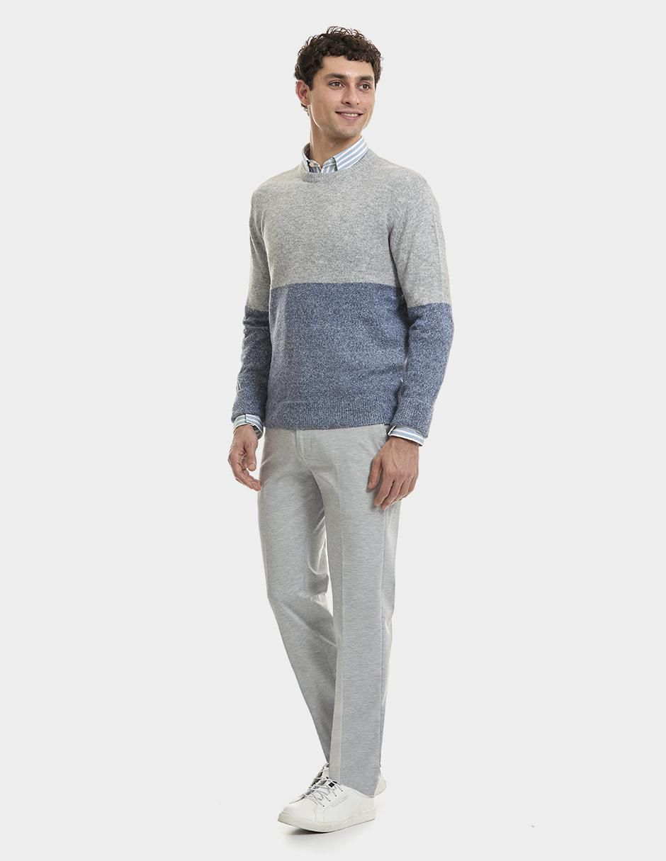 Suéter cuello redondo para hombre 2