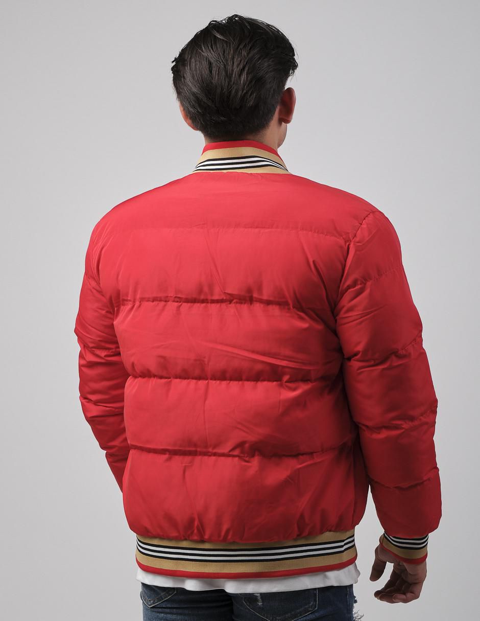 "chamarra" casual moderno no "de" poliéster sin diseño "para hombre"