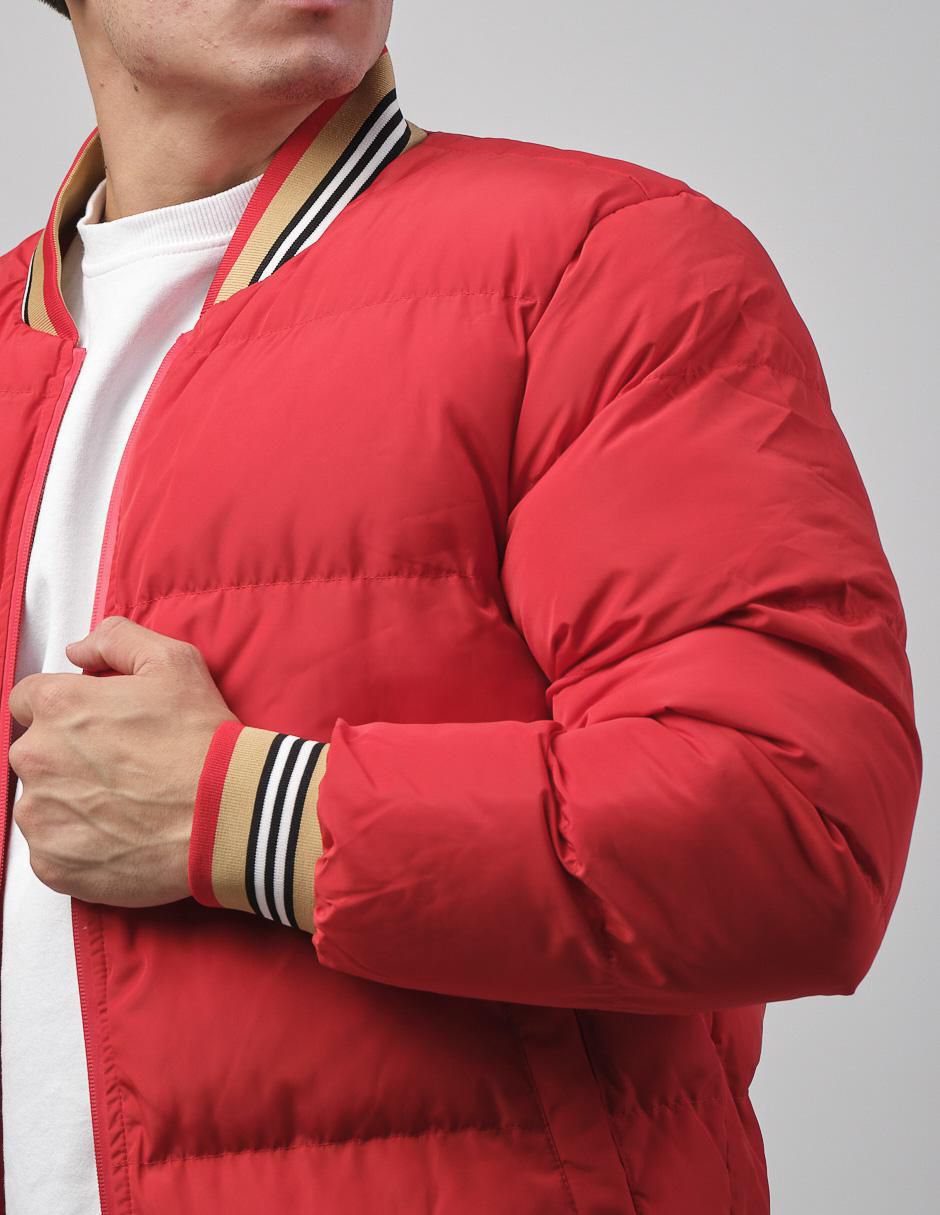 "chamarra" casual moderno no "de" poliéster sin diseño "para hombre"
