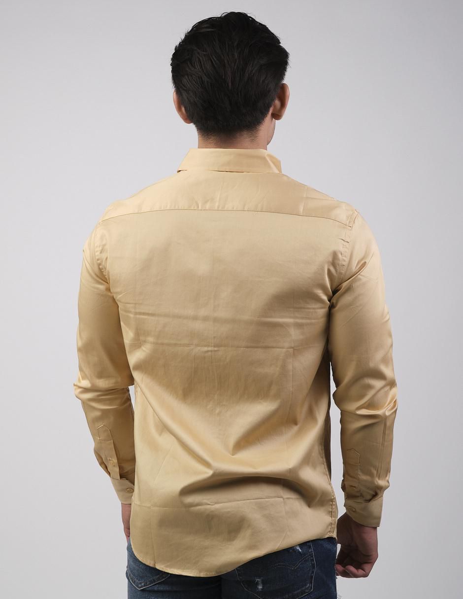 "camisa/sobrecamisa" casual pavini "de" (si aplica) poliéster y algodón "manga" larga "para hombre"