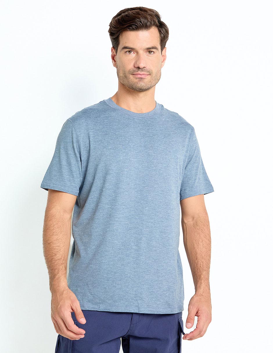 Playera cuello redondo para hombre
