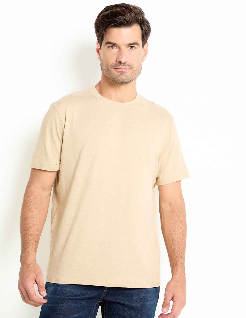 Playera cuello redondo para hombre