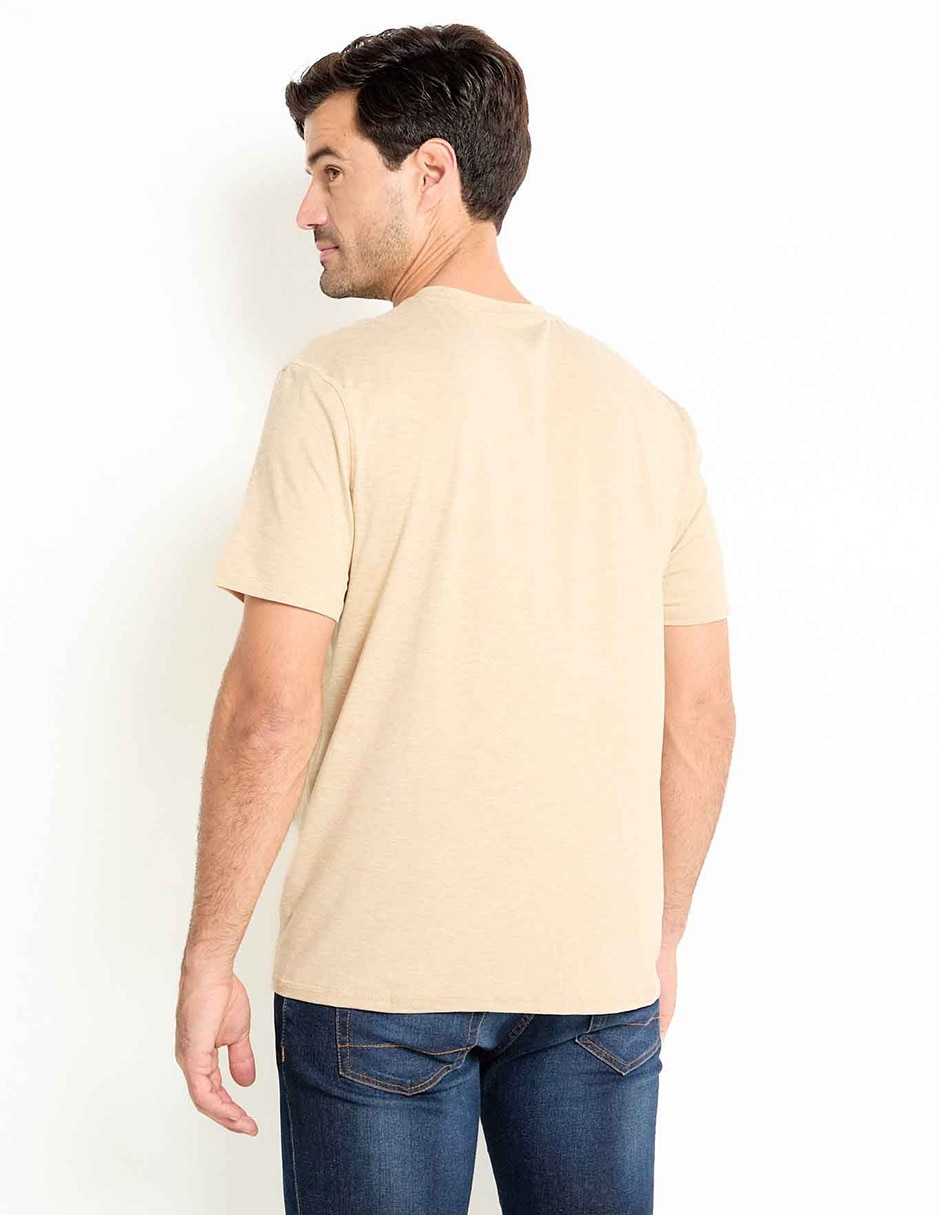 Playera cuello redondo para hombre 2