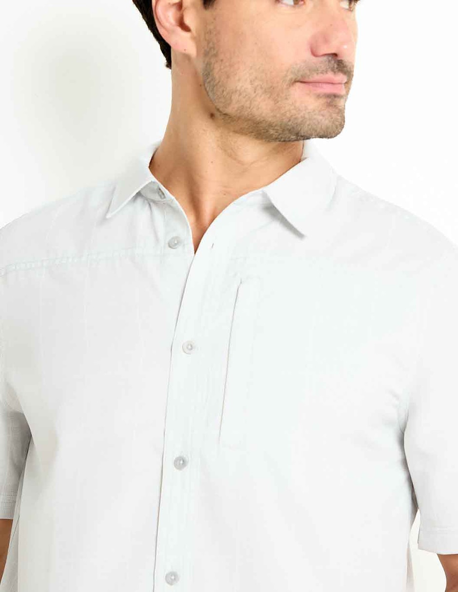 CAMISA BASS OUTDOORS MBOMW31, CH, GRIS