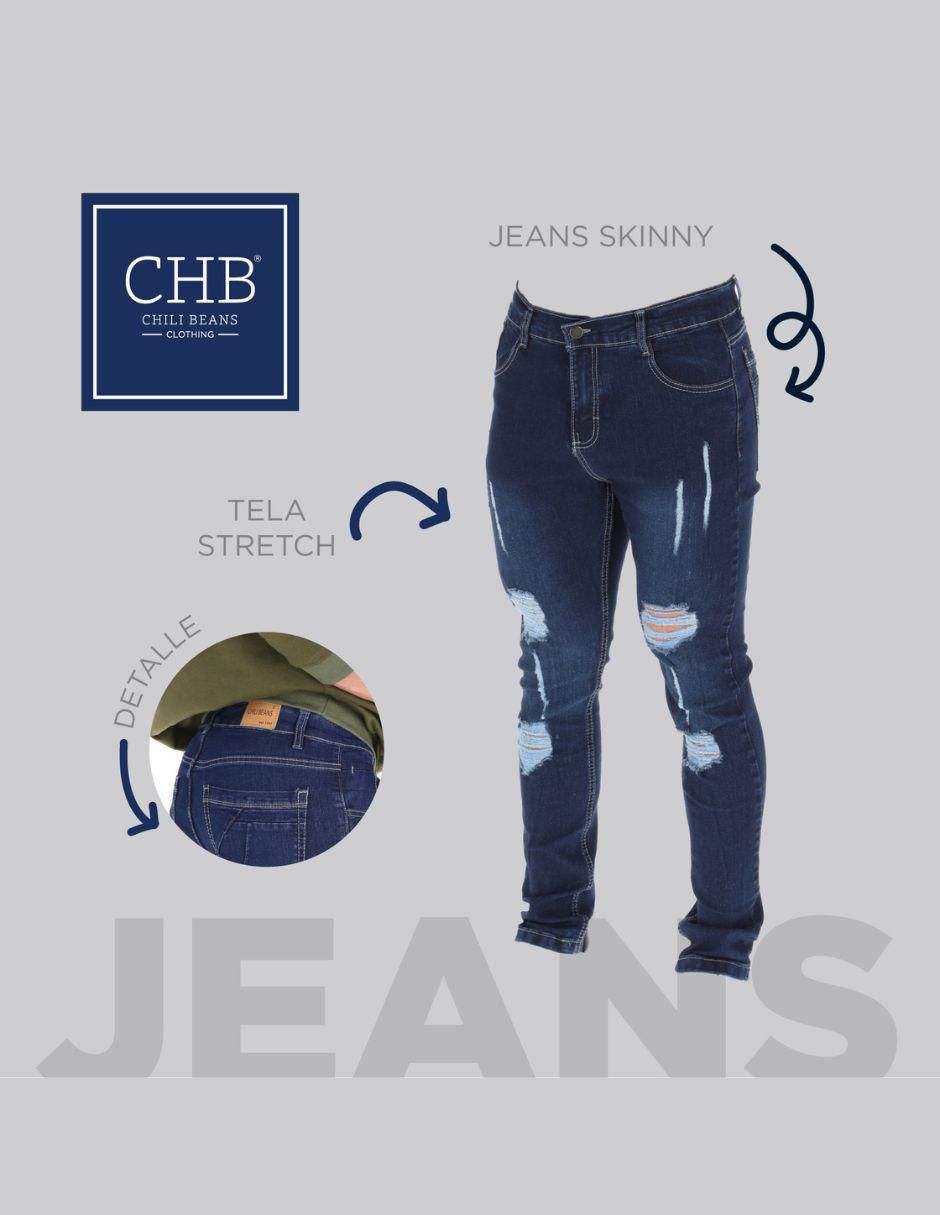 Jeans skinny para hombre 8