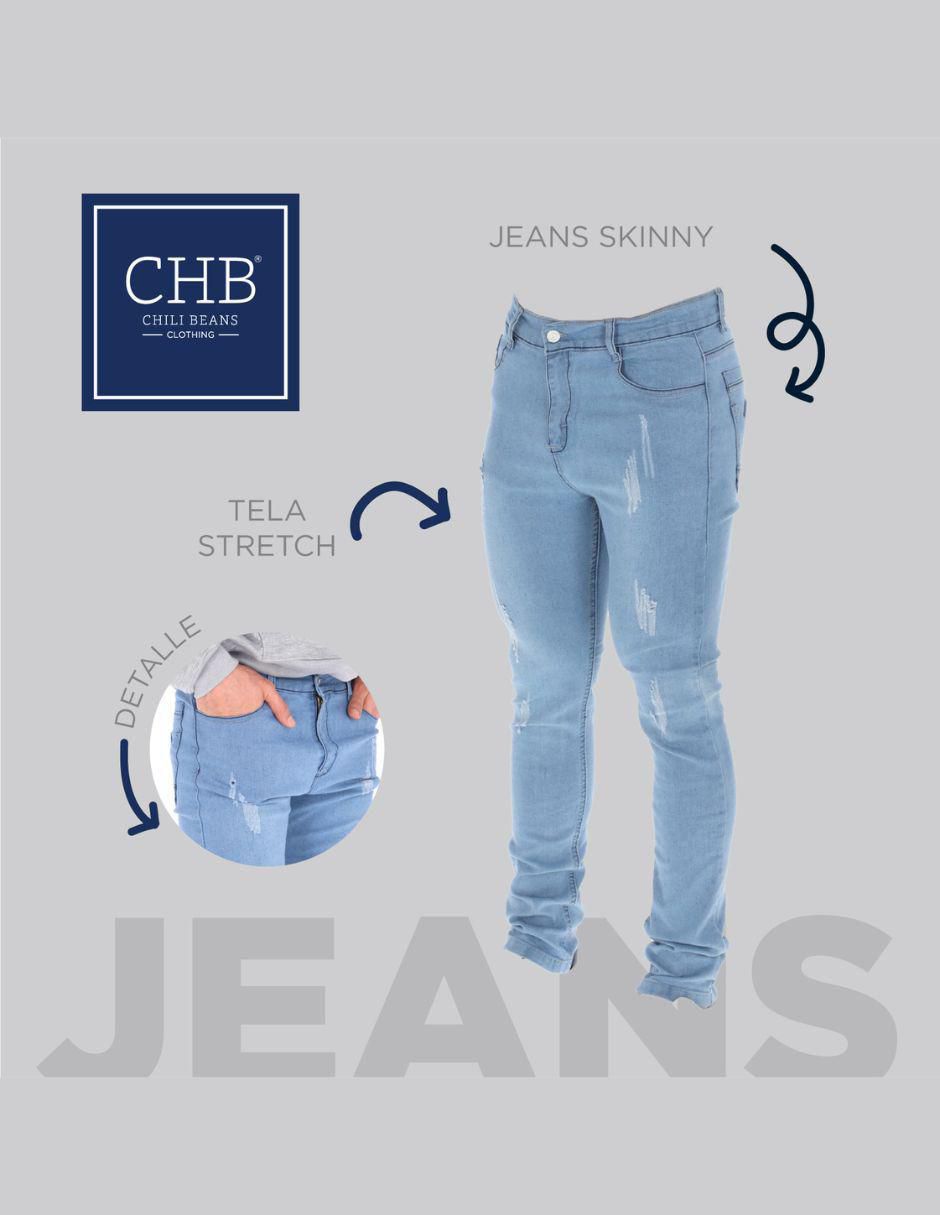 Jeans skinny para hombre 9