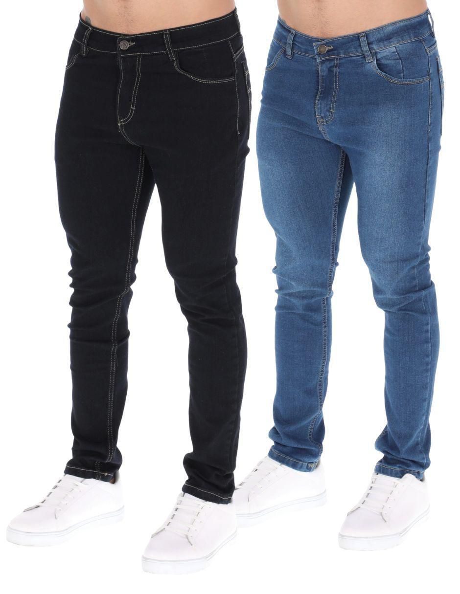 Set de jeans skinny para hombre