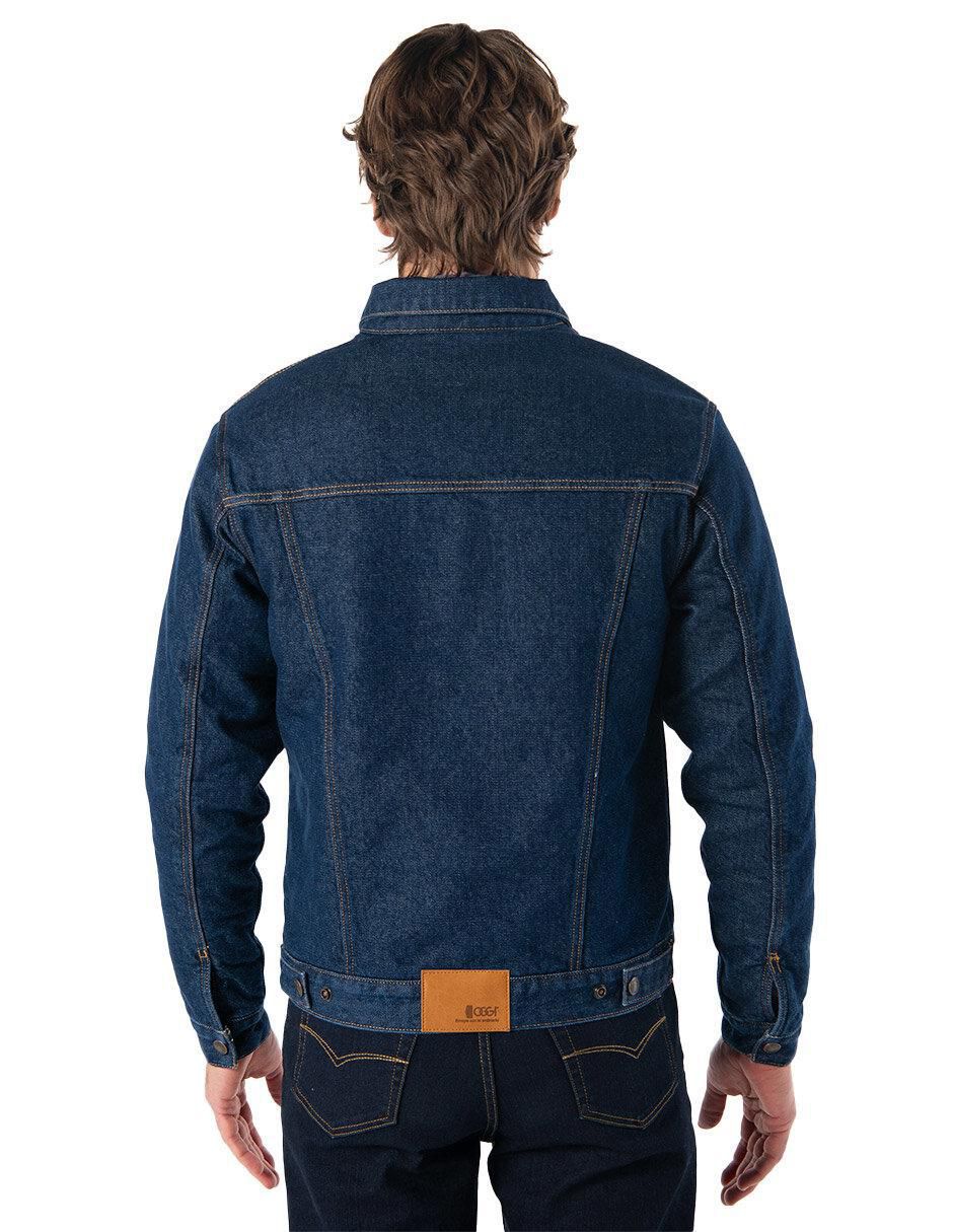 Chamarra casual con bolsillos para hombre 4