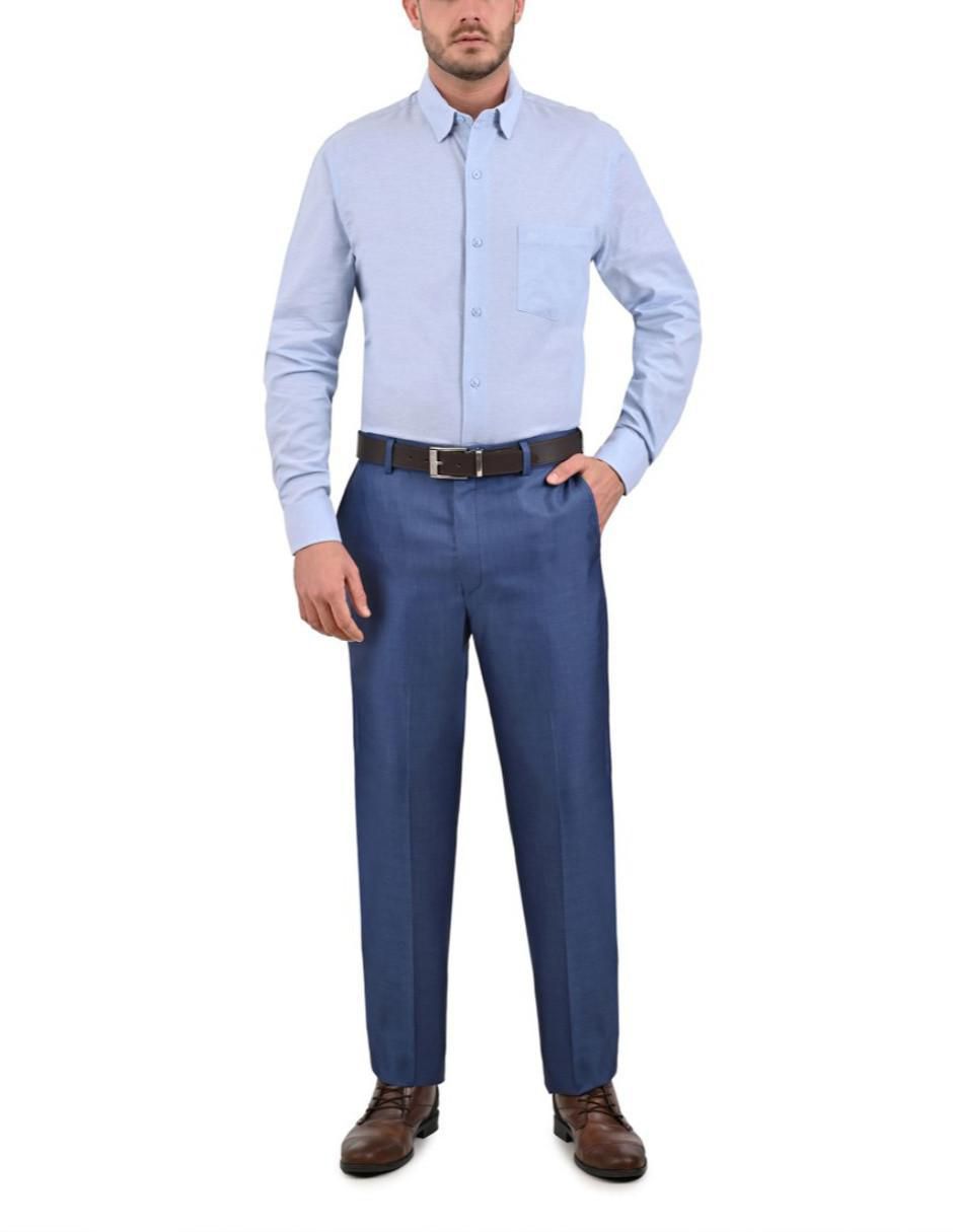 Camisa casual de algodón manga larga para hombre 5