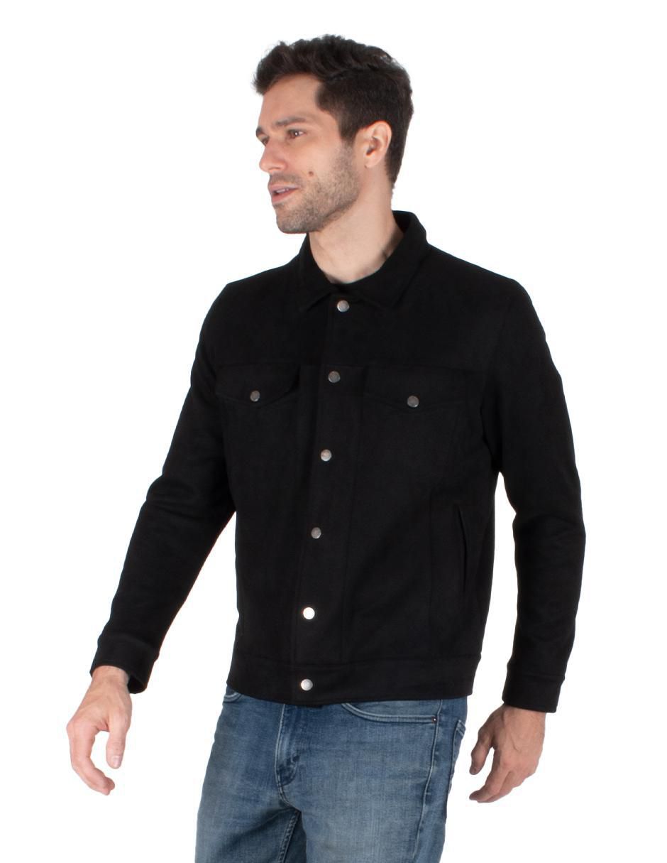 Chamarra casual con bolsillos para hombre 3