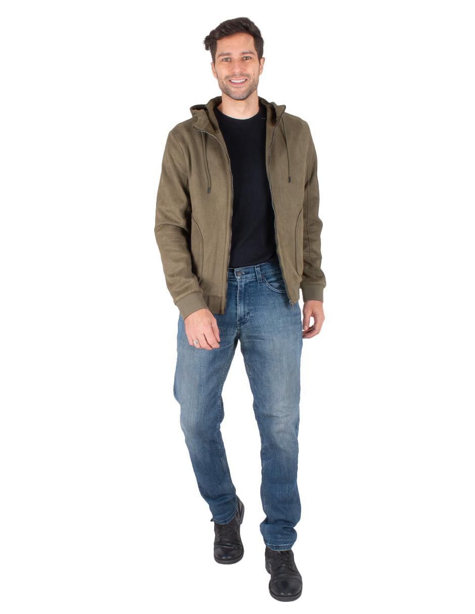 Chamarra con capucha para hombre 4