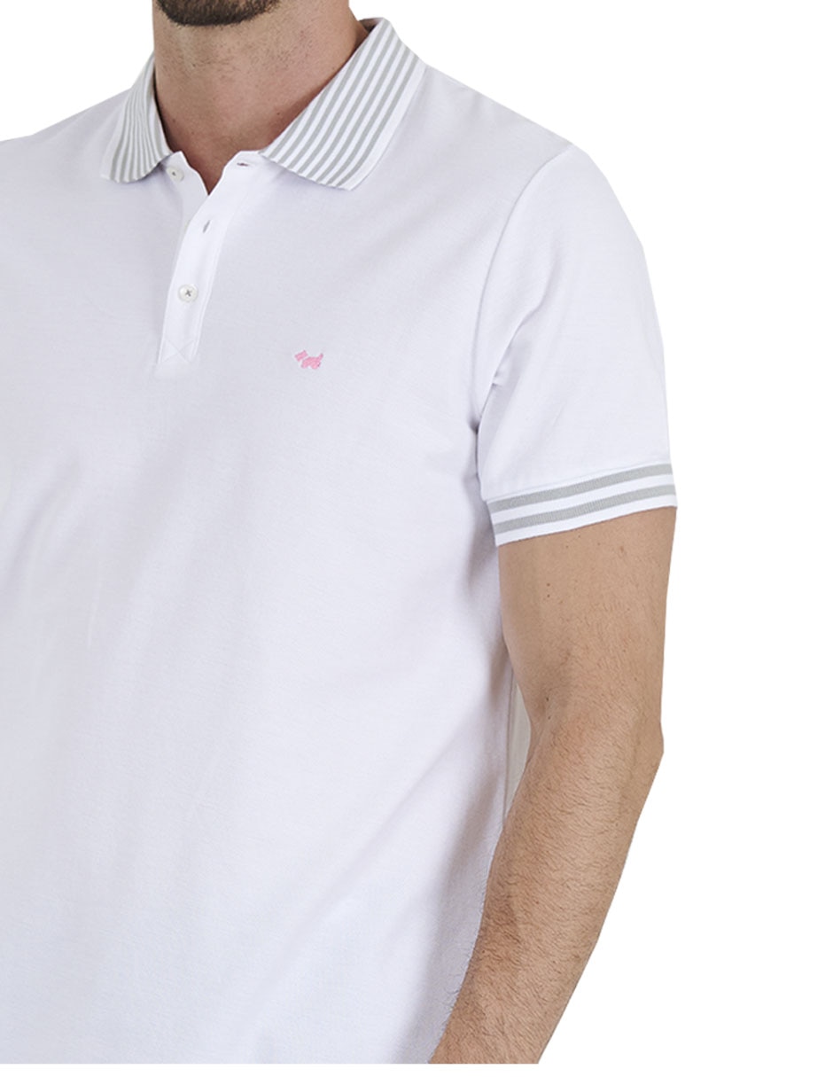 PLAYERA POLO FERRIONI M2702, G, BLANCO