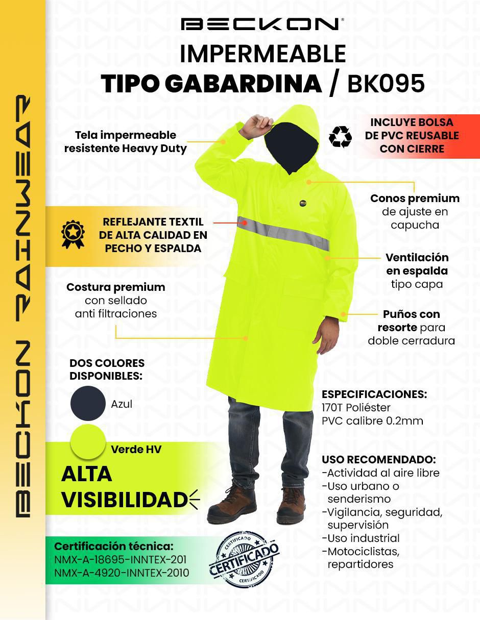 Impermeable para hombre 2