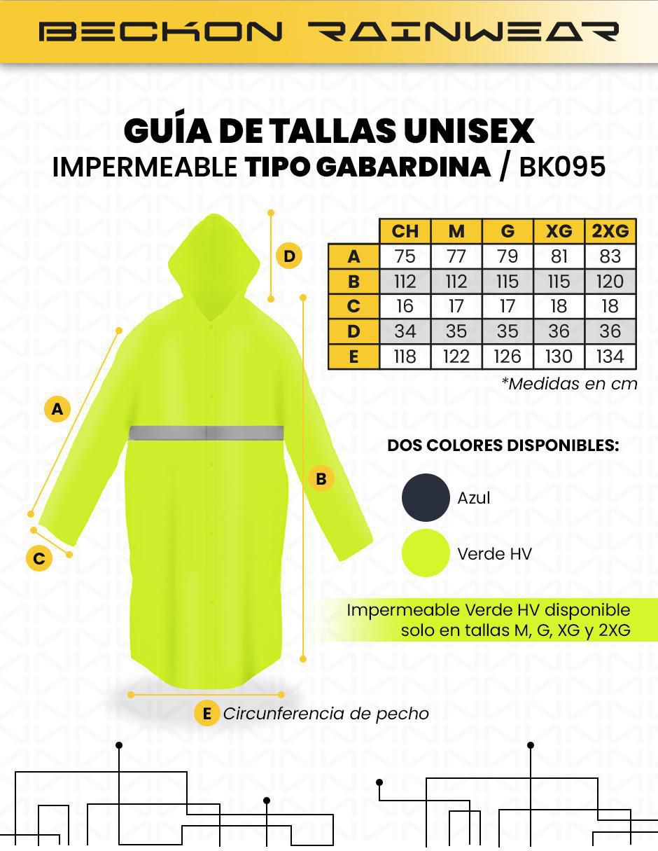 Impermeable para hombre 4