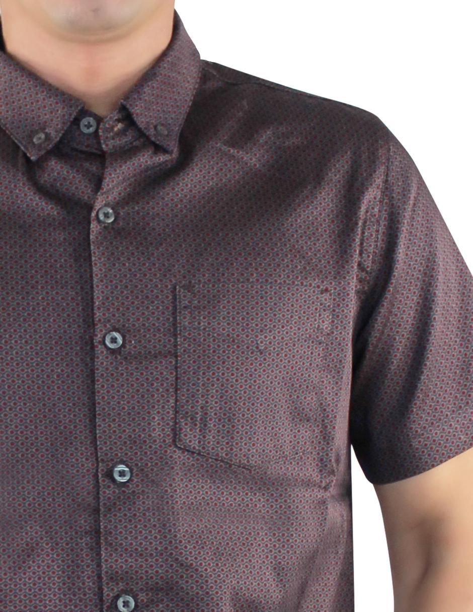 Camisa casual de algodón manga corta para hombre 5