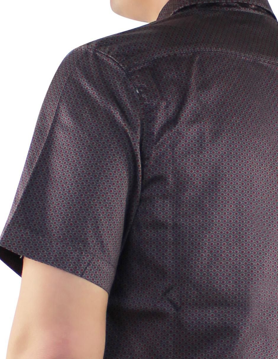 Camisa casual de algodón manga corta para hombre 7