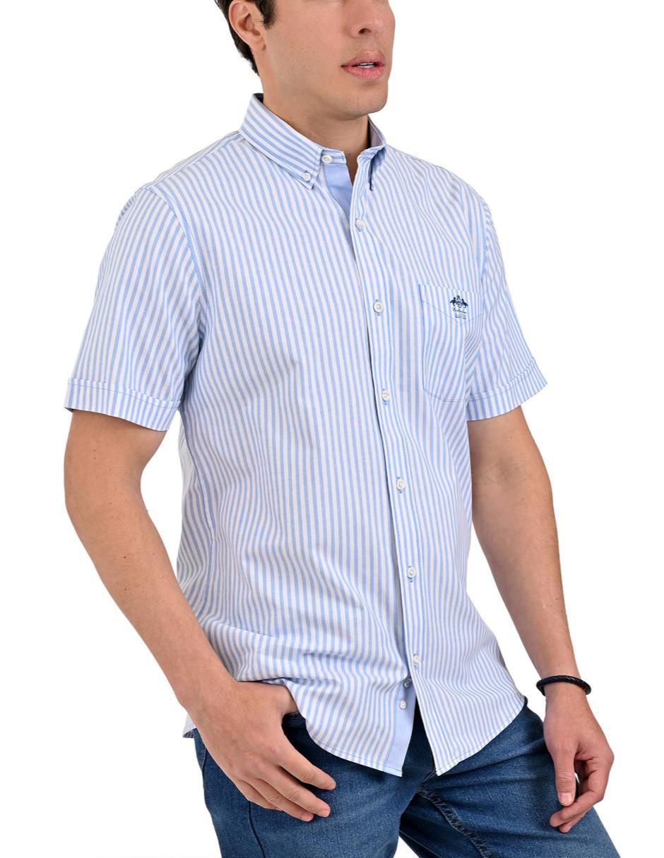 Camisa casual de algodón manga corta para hombre 3