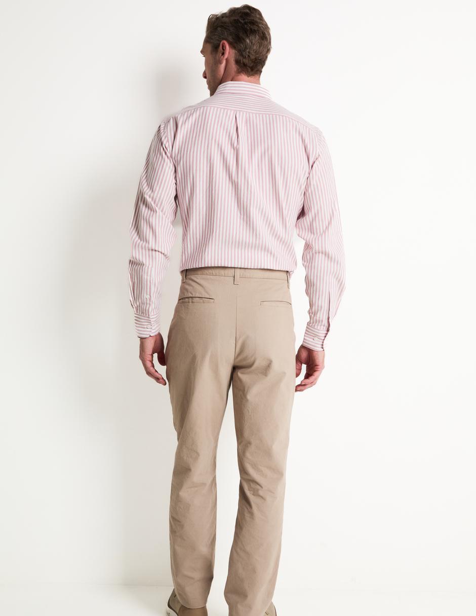 Pantalón regular de algodón para hombre 2