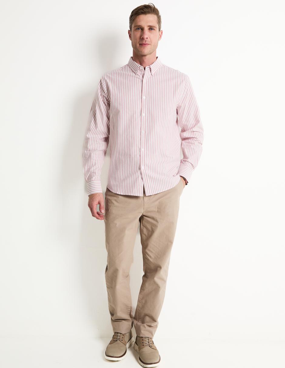 Pantalón regular de algodón para hombre 3
