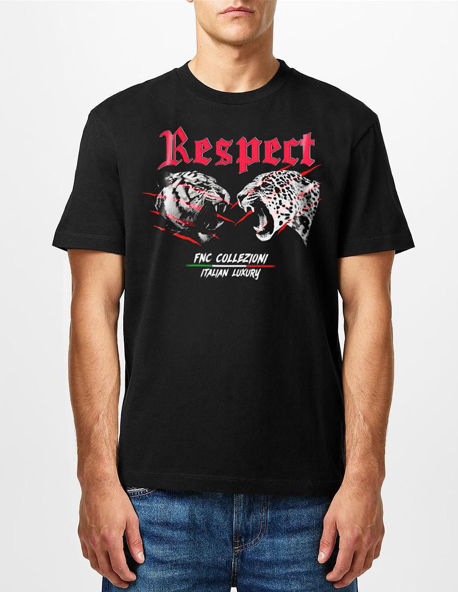 Playera Jaguar Tiger cuello redondo para hombre
