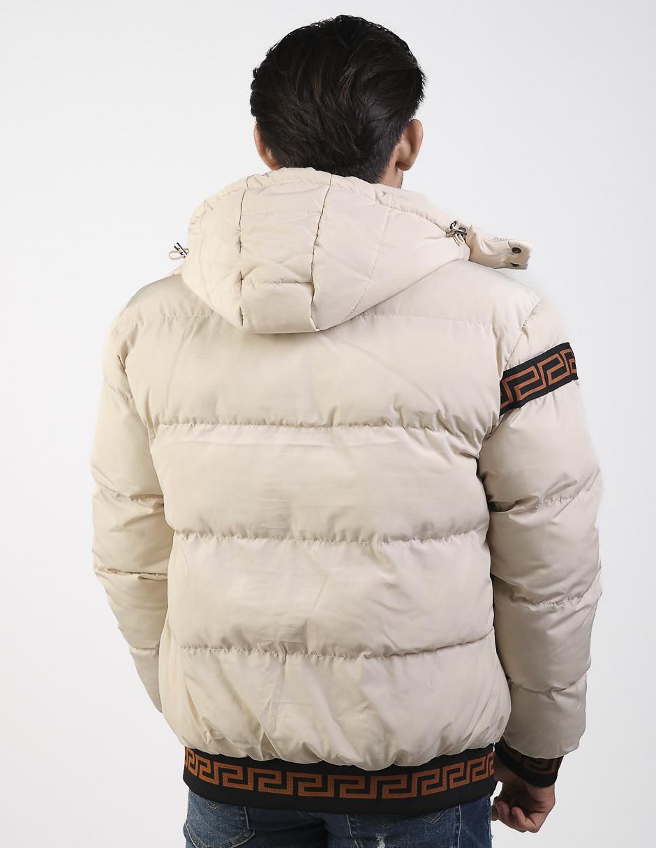 Chamarra casual con capucha para hombre 2