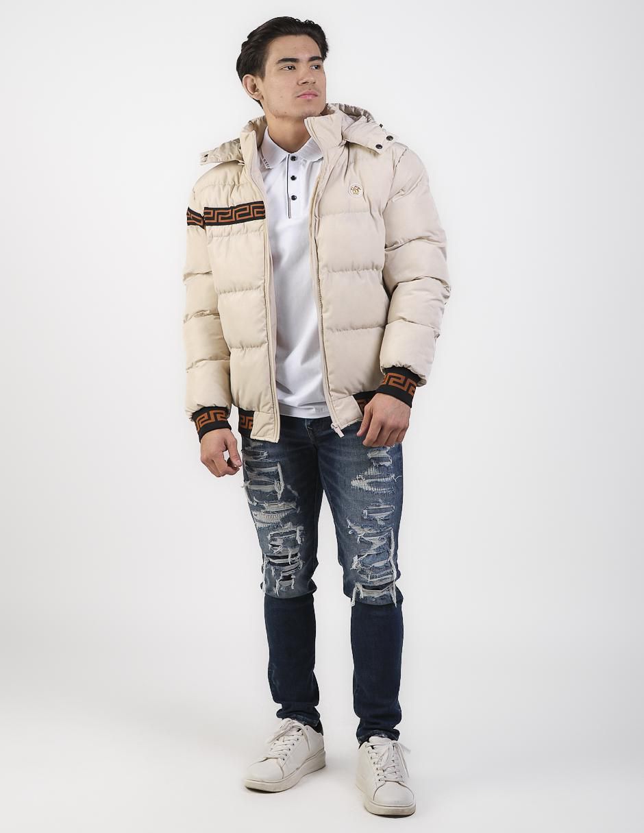 Chamarra casual con capucha para hombre 3