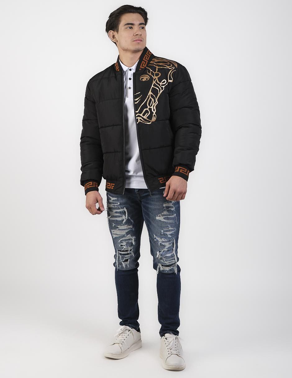 Chamarra casual con bolsillos para hombre 3