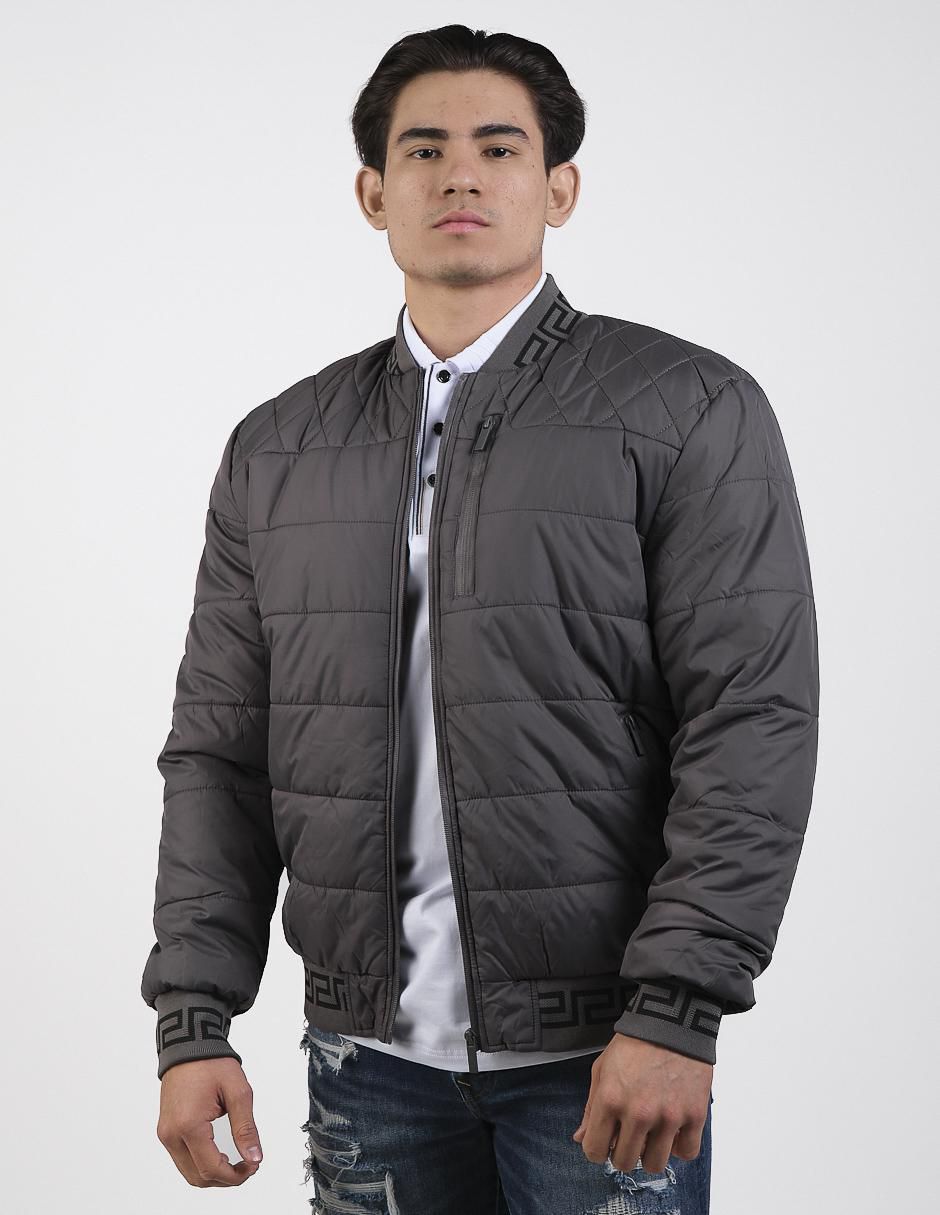 Chamarra casual con bolsillos para hombre Chamarra casual con bolsillos para hombre