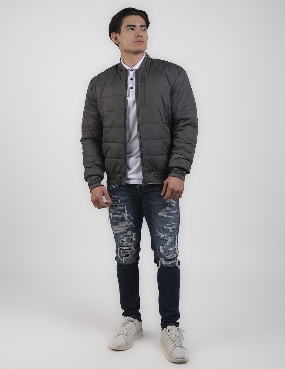 Chamarra casual con bolsillos para hombre 3